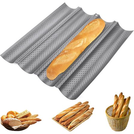 Patonkipelti, rei'itetyt ranskalaisen patongin muotit 4 patongille