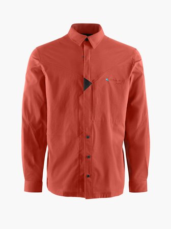Klättermusen Garm LS Shirt Herren - Dark Redwood - Men's - L