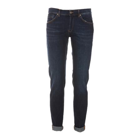 Dondup, George Skinny Jeans Blauw, Heren, Maat:W30