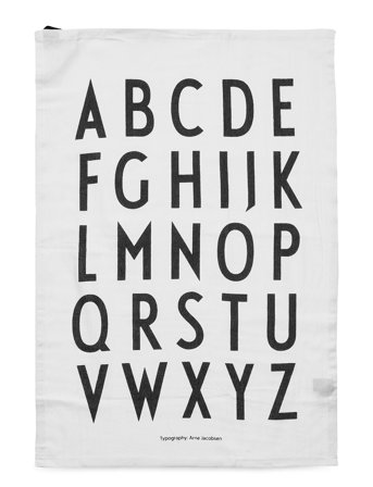 Design Letters | Classic Tea Towel 2-Pack | 60X40CM