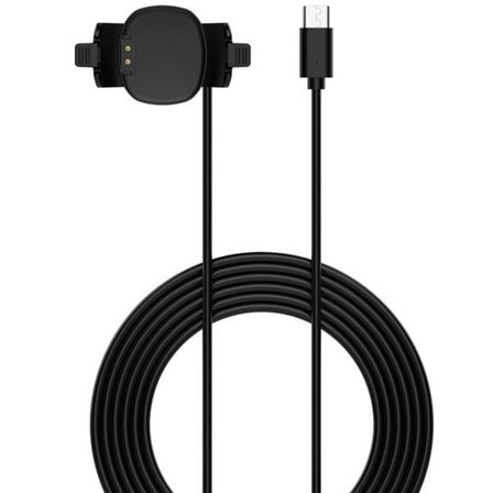 USB-C-ladekabel til Disney MagicBand+ – 1 m Svart