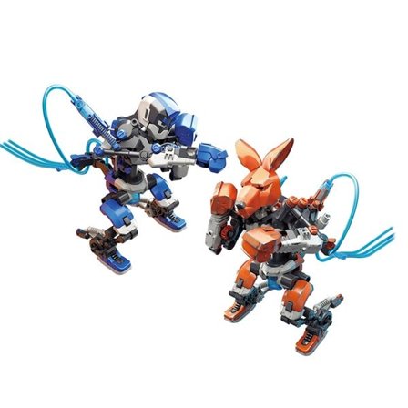 Hydraulic Boxing Bots - Hydrauliskt byggkit med boxningsrobotar för två spelare