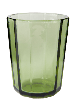 Åhléns Home Tumblerglas FASETT Dukning & servering Grön ONESIZE