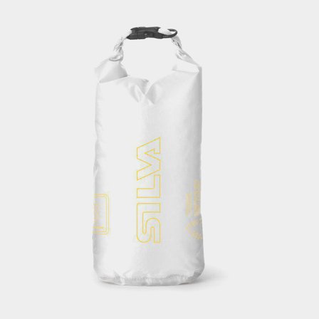 Sac étanche Silva Terra, 70D, 3 litres, blanc/jaune