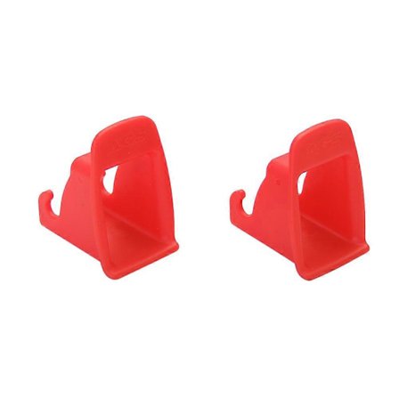 2 kpl Auton lastenistuimen ISOFIX-liitäntäsoljen kiinteä ohjainura turvavyön kiinnike