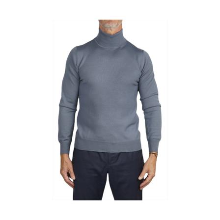 Gran Sasso, Turtlenecks Blauw, Heren, Maat:S