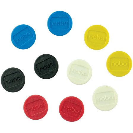 Magnets mm 10-pack Colour mix