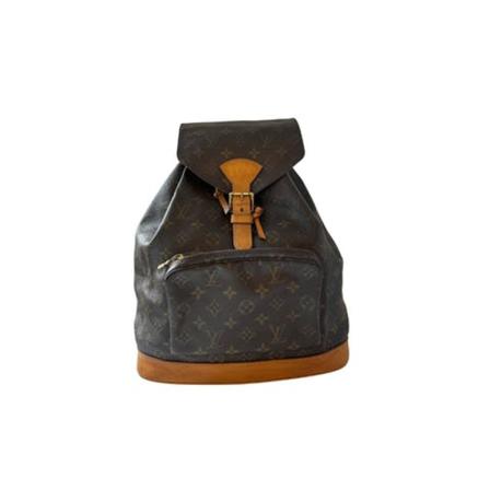 Louis Vuitton Vintage Pre-owned Taske Montsouris Brun, Dame Vintage Tasker, Størrelse: ONE Size