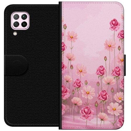 Yhteensopiva Lompakkokotelo Huawei P40 lite Petal Reverie Soft Blush