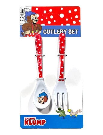 Barbo Toys | Rasmus Klump - 2 Pcs Cultery Set | ONE SIZE