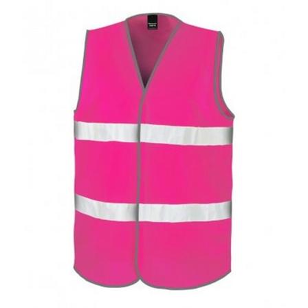 Results Vuxen Unisex Core Enhanced Vis Vest XS Fluorescerande Rosa Fluorescerande Rosa Fluorescent Pink XS