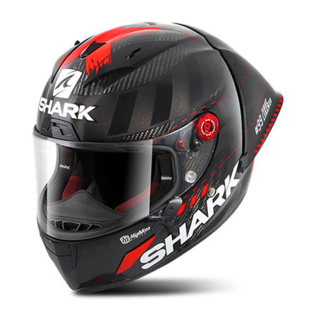 Integralhelm Shark Race-R Pro GP Fim Racing #1 2019 Anthrazit/Rot XS