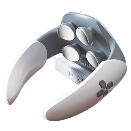 Intelligent Nakke Massasje Instrument Puls Opvarming Terapi Instrument Varmt Kompress Nakke Beskyttelse Instrument