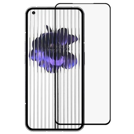 2-PACK SKALO Nothing Phone (1) Heltäckande Skärmskydd Härdat Glas - Svart