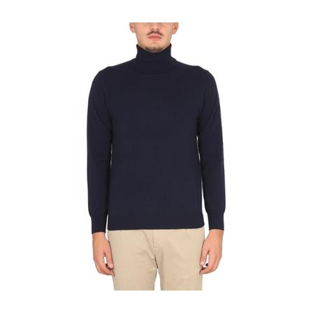 Aspesi Turtlenecks blå, Herr Stickade tröjor, Herr, Storlek: 2XL