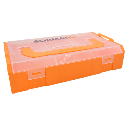 Sormat Minibox Oppbevaringsboks oransje, Innfesting