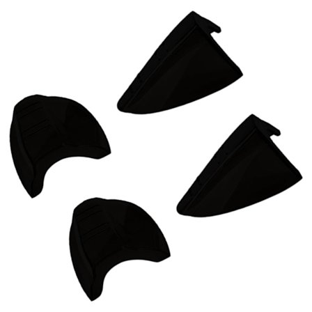 Bekvämt skyddsglasögonskydd, verktygslös installation för smala breda ramar