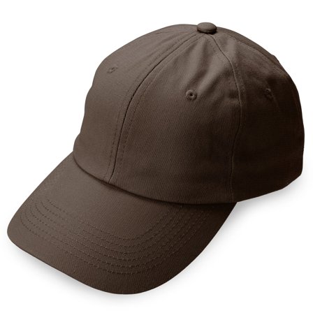 Waykins | Gorra de algodón lisa marrón para hombres - Gorras para hombre