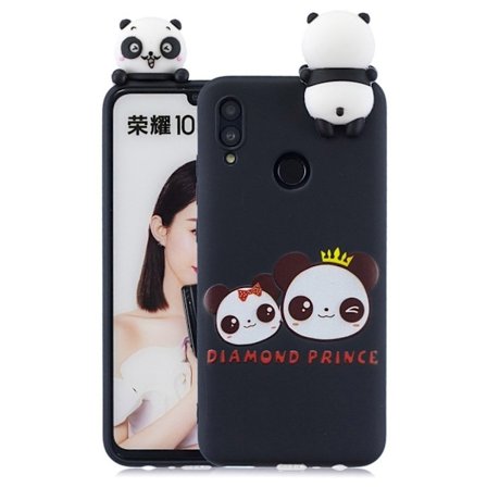 Huawei P Smart 2019 fodral med 3D figur och mönster - Diamant Prins