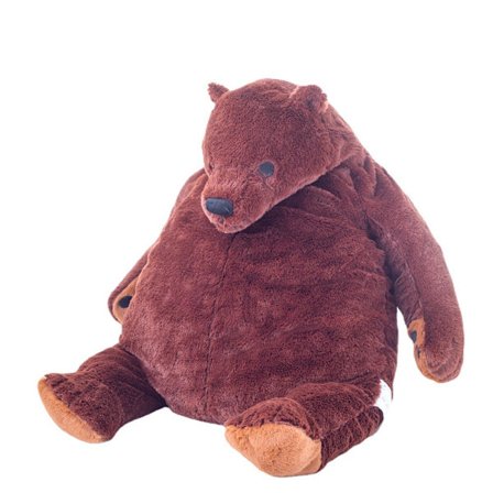 Kæmpe Simulering 40cm Bjørn Legetøj Plysdyr Plys Bamse Stor Kæmpe Brun Bjørn til Hjemmeindretning Valentinsdag Fødselsdagsgave
