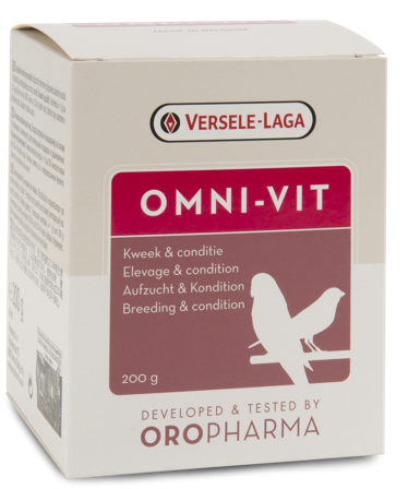 Versele-Laga - Oropharma Omni 200 g - Fugl - Fuglepleie & kosttilskudd - Kosttilskudd & vitaminer for fugl - ZOO.no
