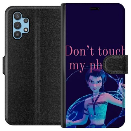 Kompatibelt Plånboksfodral till Samsung Samsung Galaxy A32 5G K-pop Rör inte min telefon