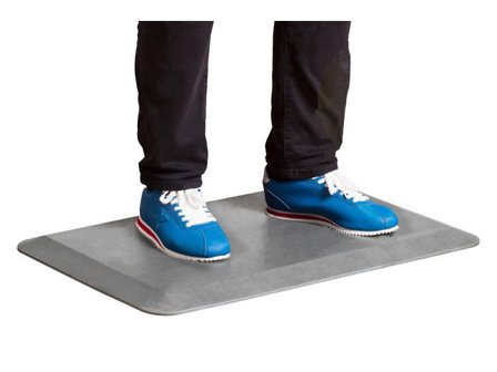 SUN-FLEX Arbetsplatsmatta StandMat grå - Lyreco - Kontorsmöbler och inredning - Arbetsplatsmattor och ståmattor - Arbetsplats-och ståmattor