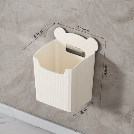 Ingefær Opbevaringsboks Hvidløg Opbevaringskurv HVID