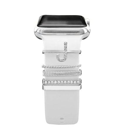 Dekoration för Apple Watch armband 8 7 6 3 se Diamantsmycken Berlocker Tillbehör samsung/Huawei armband correa 20/22mm klockarmband