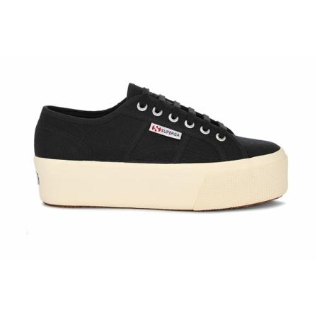 Superga - Sneakers - Svart - Dam - Storlek: 37 Eu, Dam, Storlek: 37 EU