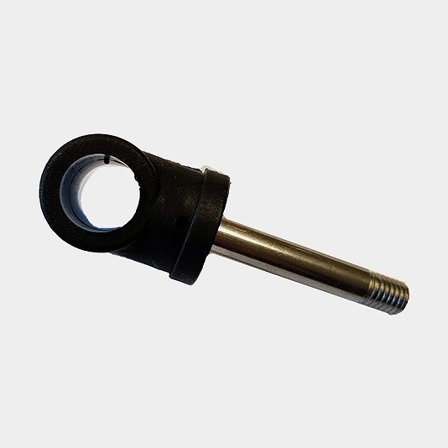 Årklyks "T" till gummibåt svart /styck