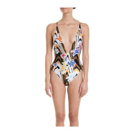 Missoni Swimwear , Bruin , Dames , Maat: M Badpakken