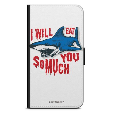 Bjornberry Plånboksfodral iPhone 6/6s - Haj Citat