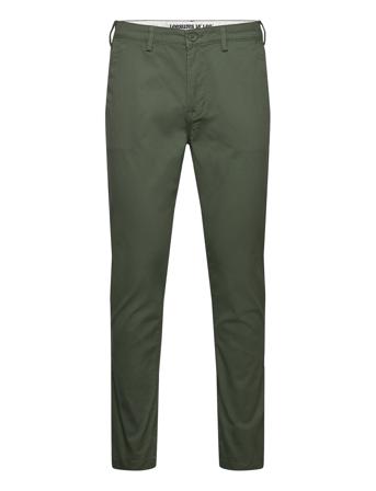 Slim Chino Bottoms Trousers Chinos Khaki Green Lee Jeans