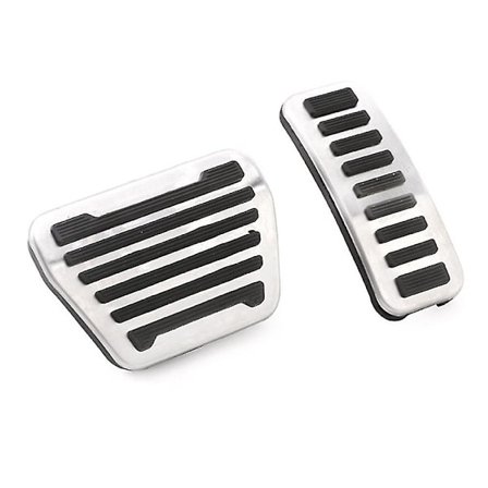 Bil Ingen Borrning Halkfria Bränsle Broms Stål Pedaler Skydd Tillbehör För 110 2020