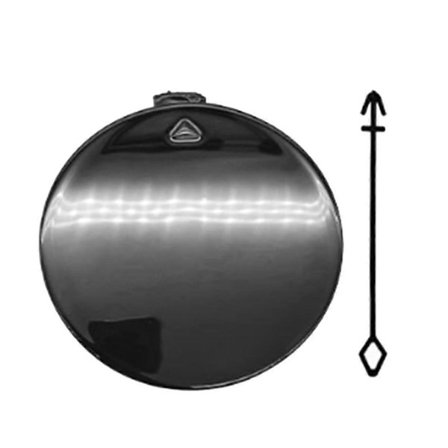 Auton etupuskurin vetokoukun suojus maalattu 51118060131 Yhteensopiva X5 M F15 2013-2018 perävaunun suojuksen kanssa