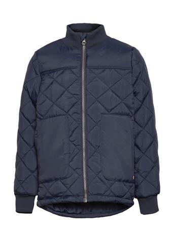 Nkmmanel Quilt Jacket Camp Outerwear Jackets & Coats Quilted Jackets Blå Name It