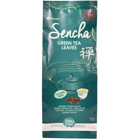Terrasana Sencha grøn te Ø 100 g, Helse & Madvarer, Te, Grøn Te