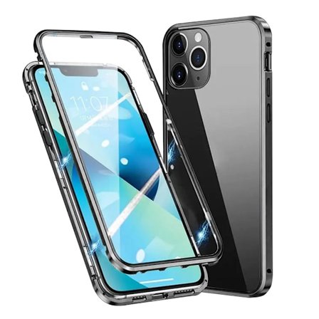 Dubbelsidigt iPhone 15 Pro skal - Svart