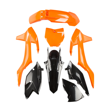 Kit Plastiche Polisport Enduro Arancio-Nero - KTM 300 EXC 2017-2017