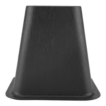 Svarte møbelbeinforhøyere sett med 4 for seng, stol, skrivebord og bord