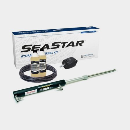 Hydraulstyrningspaket SeaStar, till drev för inombordare upp till 300 hk + rattpump + hydraulslang + olja + cylinder HC5329-3