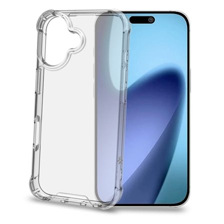 Celly Telefontaske til iPhone 17 Pro Armor Stødbestandig - Gennemsigtig