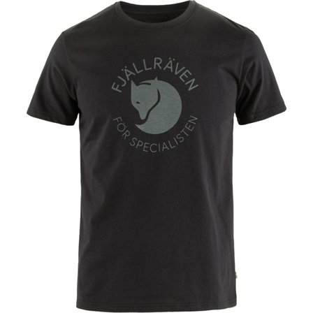 Fjällräven Fox T-Chemise L - male - Black - T-Chemises & tank Hauts