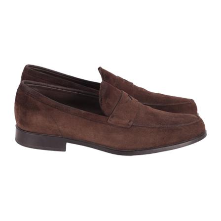 Tod's, Loafers Bruin, Heren, Maat:43 EU,suede