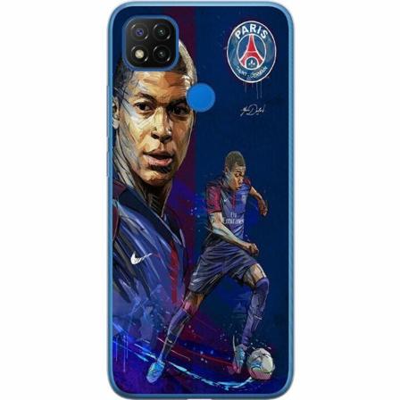 Xiaomi Redmi 9c Genomskinligt Skal Mbappe