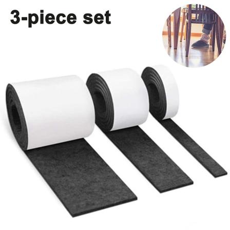 3 Rullaa Itseliimautuvaa Huopapehmett Kalusteille (100cm * 10cm + 100cm * 5cm + 100cm * 2cm) Leikkaa Mik Tahansa Muoto, Vahva Liimaava 