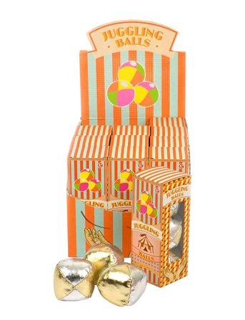 Robetoy | Juggeling Balls Silver/Gold 3Pcs | ONE SIZE