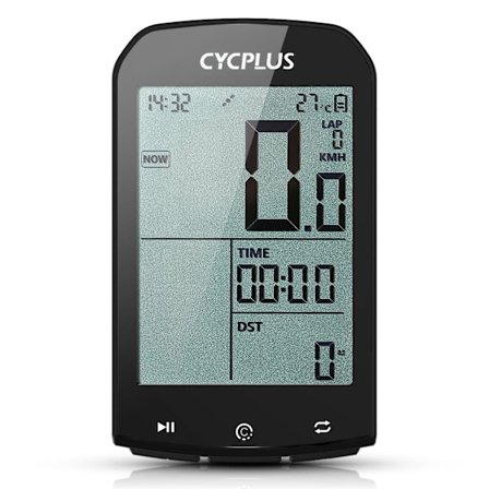 Smart GPS Cykelcomputer BT 4.0 ANT+ Trådløs Cykelcomputer Digital Speedometer Baggrundslys IPX6 Acc