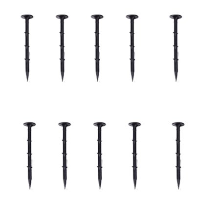 Markspik - 10-pack för trädgård, ogräsduk & mer